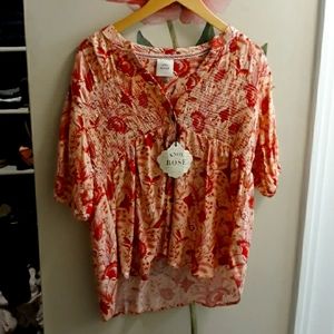 Spring blouse size m Knox rose